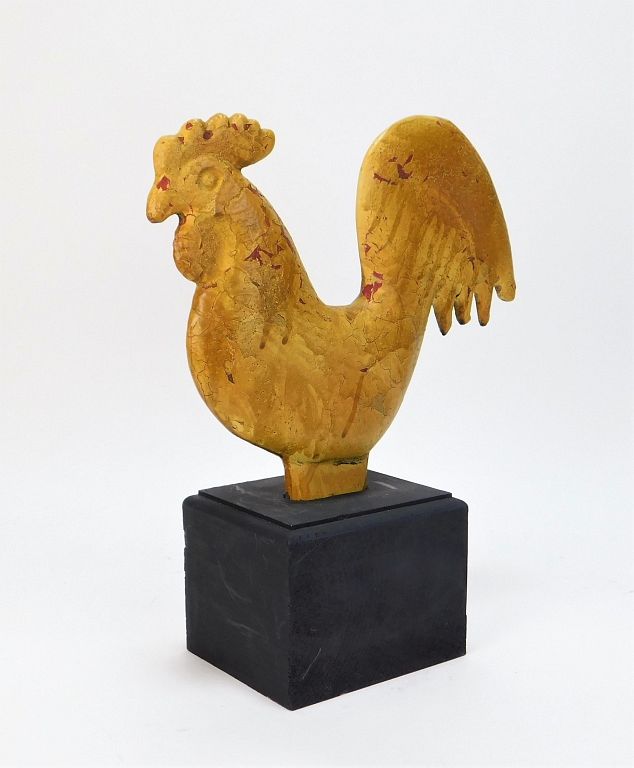 Appraisal: Hummer E Rooster Windmill Weight United States Early th Century