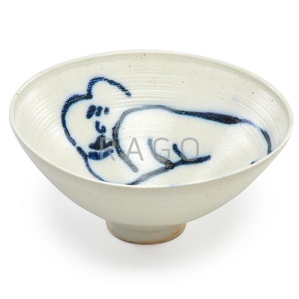 Appraisal: KEN FERGUSON Stoneware bowl Condition Report No damage