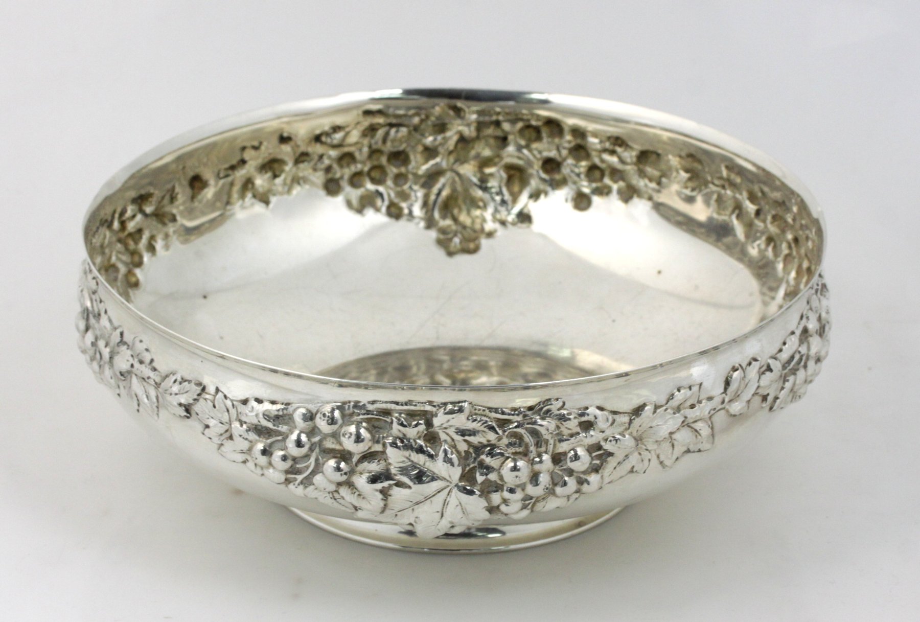 Appraisal: A Norwegian silver bowl Thune standard of circular form with