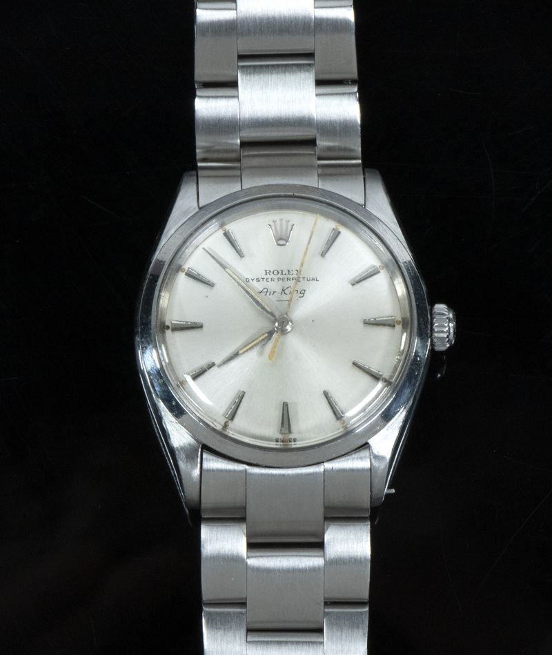 Appraisal: MEN'S ROLEX WRISTWATCH Rolex Oyster Perpetual Air King stainless steel