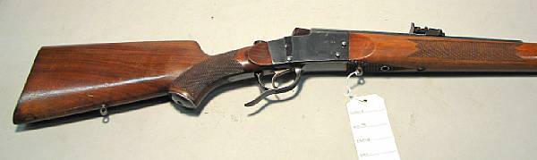 Appraisal: A caliber Haenel KK Sport falling block sporting rifle Serial