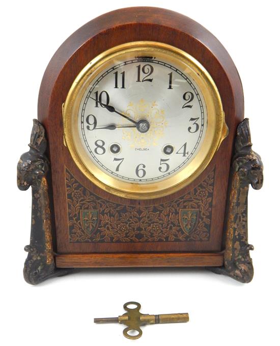 Appraisal: CLOCKS Chelsea Clock Company Boston M A mantle clock th