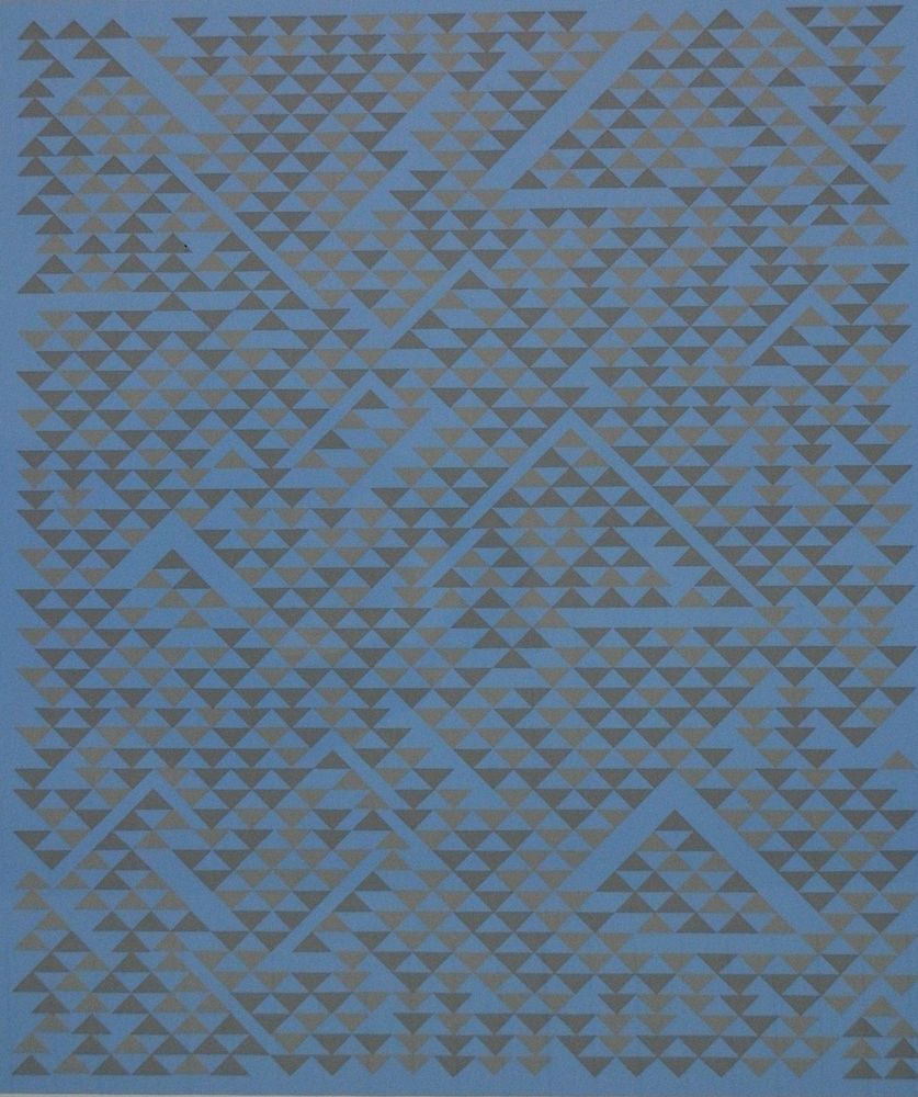 Appraisal: Anni Albers silkscreen Anni Albers American - - ''A'' Danilowitz