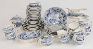 Appraisal: Set of Seventy Eight Pieces China Johnson Brothers England Historic