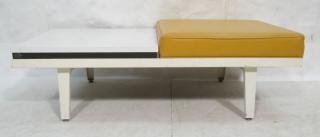 Appraisal: HERMAN MILLER Steel Frame Bench GEORGE NELSON d HERMAN MILLER