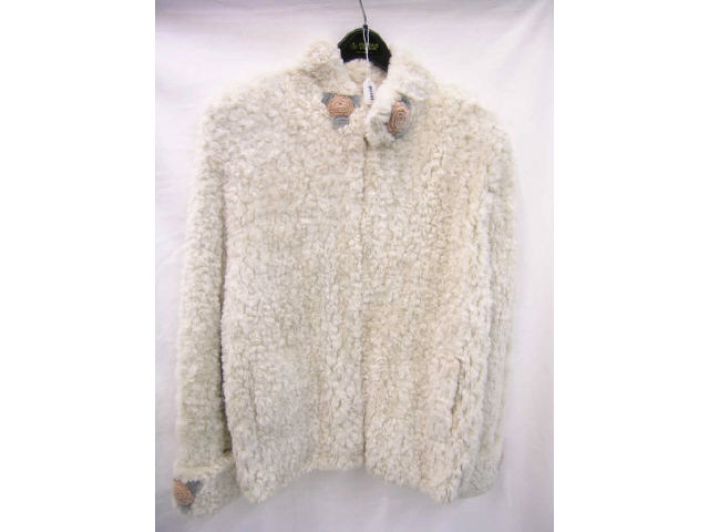 Appraisal: Paula Lishman Knit Fur lady's jacket sheared beaver dyed rose