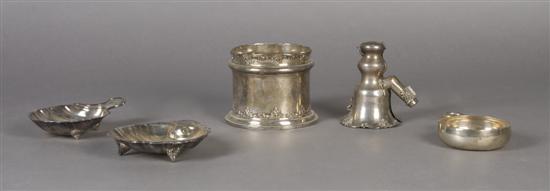 Appraisal: A Group of American Sterling Silver and Silverplate Decorative Articles