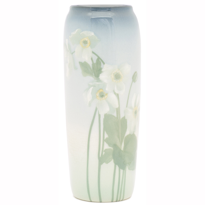 Appraisal: Rookwood vase Iris glaze with a finely painted floral design