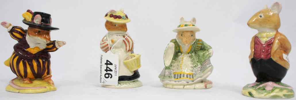 Appraisal: Royal Doulton Brambly Hedge Figures Lord Woodmouse DBH Lady Woodmouse