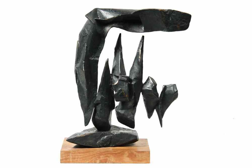 Appraisal: BRONZE SCULPTURE - 'Forme Sospese' Suspended Forms by Dimitri Hadzi