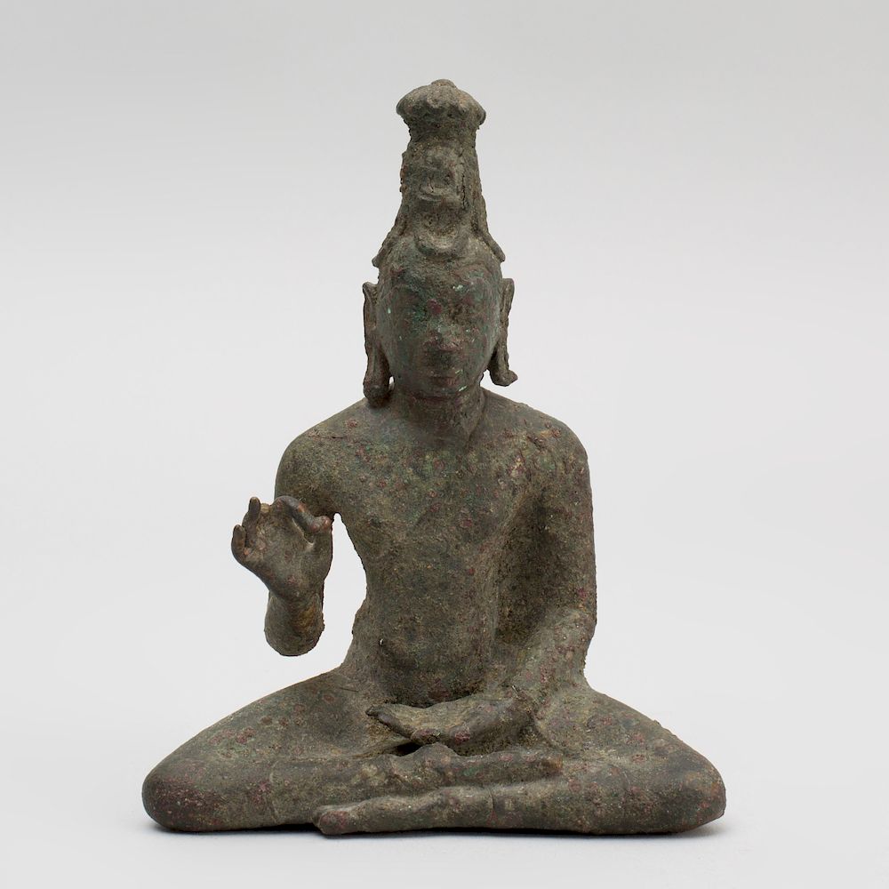 Appraisal: South India Bronze Figure of Avalokitesvara Possibly Sri Lanka x