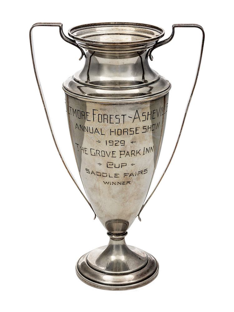 Appraisal: An American Silver Trophy Webster Company Nor An American Silver