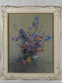 Appraisal: A framed watercolour still life signed lower right H G