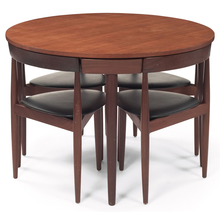 Appraisal: Hans Olsen dining set by Frem R jle Denmark s