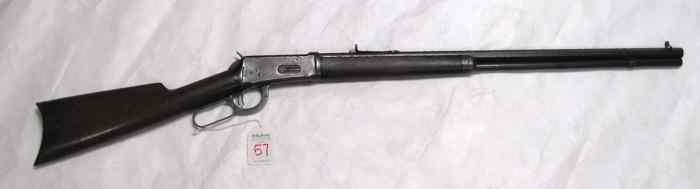 Appraisal: WINCHESTER MODEL LEVER ACTION RIFLE - caliber '' octagonal barrel