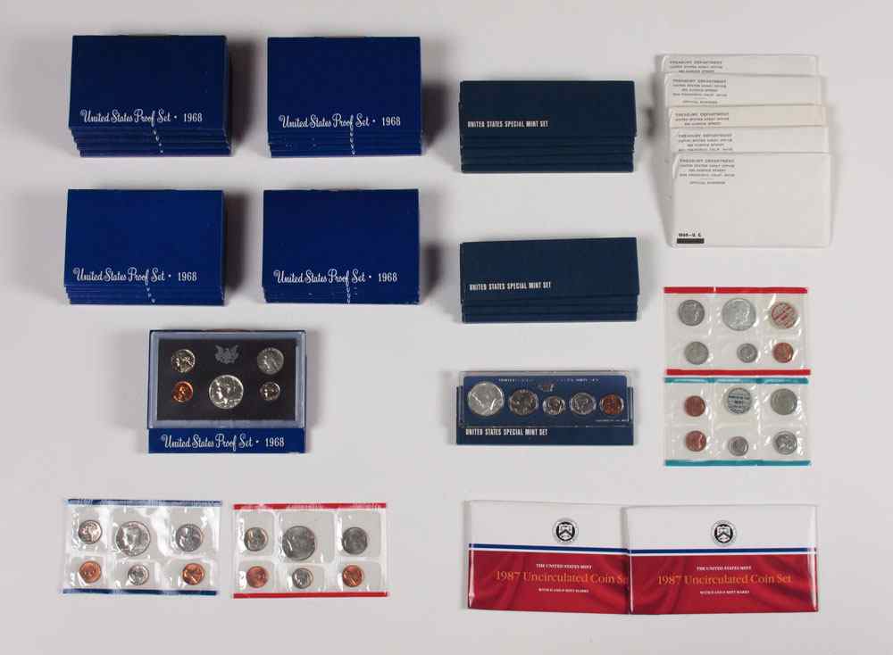 Appraisal: PROOF AND MINT COIN SETS US MINT To include Special