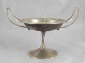 Appraisal: A sterling silver two handled tazza bonbon dish Birmingham ht