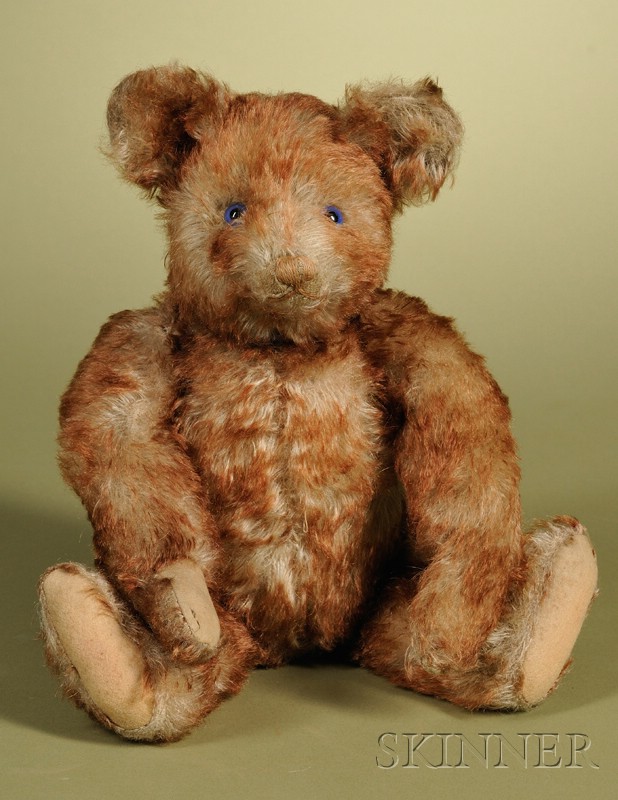 Appraisal: Rare Steiff Petsy Teddy Bear Germany c auburn tipped beige