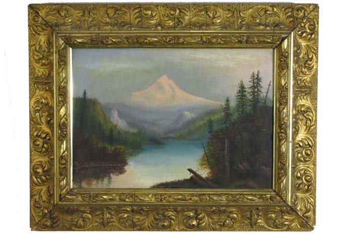 Appraisal: WILLIAM SAMUEL PARROTT OIL ON CANVAS Oregon - Mt Hood