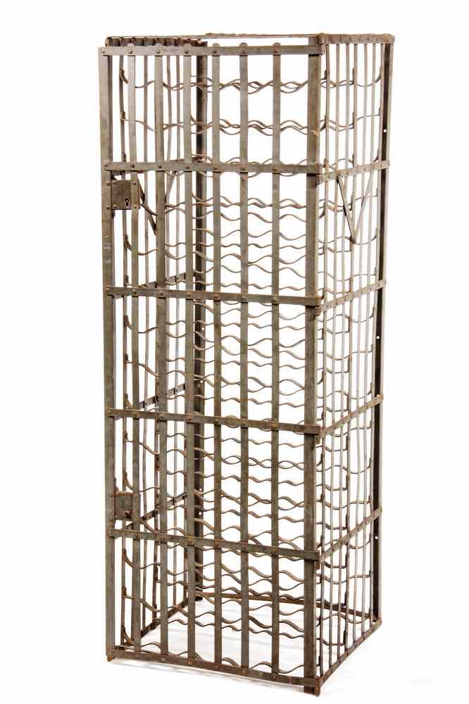 Appraisal: CELLAR WINE RACK - Metal Wine Rack probably European circa