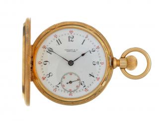 Appraisal: Tiffany Co Pocket Watch k Gold Hunting-Cased Pocket Watch Tiffany