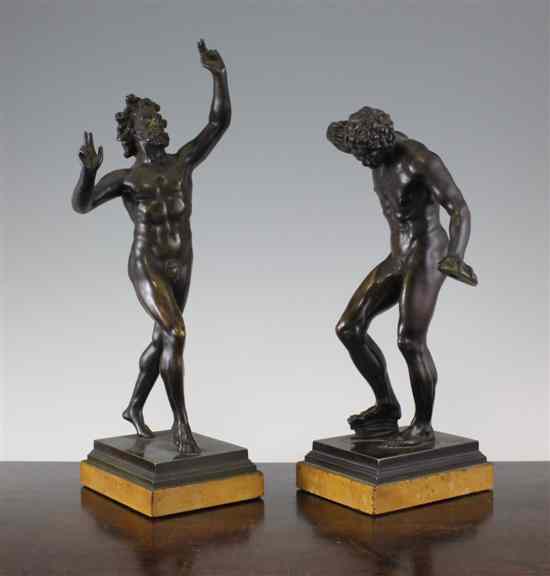 Appraisal: A pair of late th century Italian Grand Tour souvenir