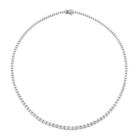 Appraisal: Diamond Necklace Estimate -