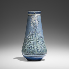 Appraisal: Leona Nicholson for Newcomb College Pottery EARLY VASE WITH YUCCA