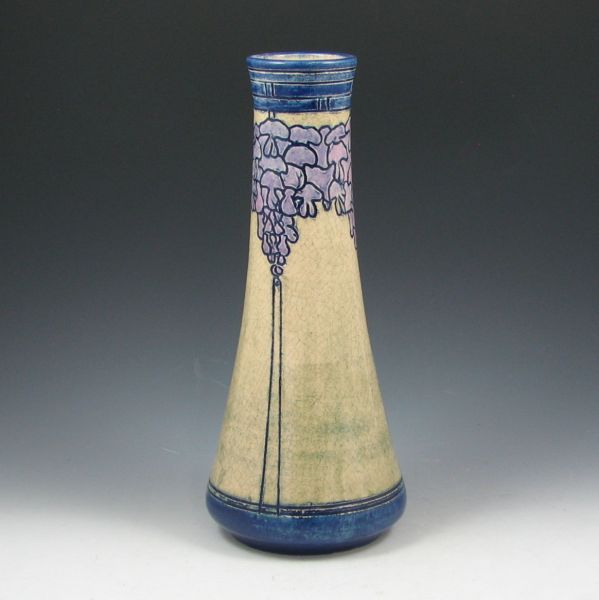 Appraisal: Friewald Pottery vase made in the style of an early