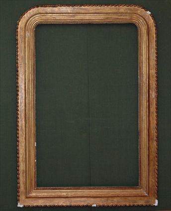 Appraisal: Large Rectangular Giltwood Frame Approx x in