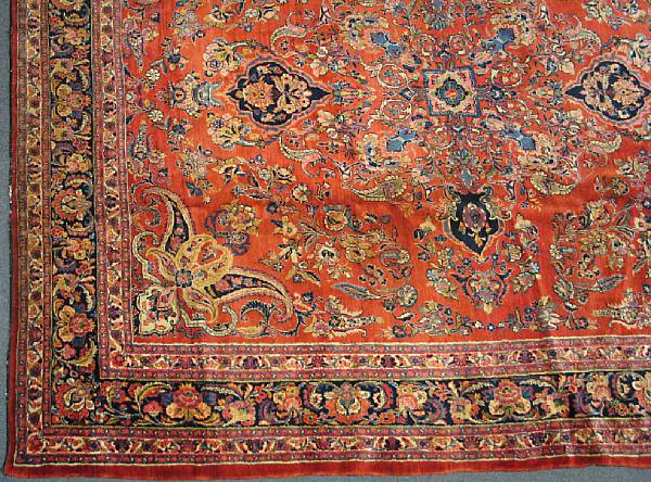 Appraisal: A Hamadan carpet size approximately ft x ft