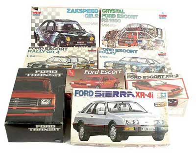 Appraisal: Esci AMT Revell Tamiya a group of Ford Car and