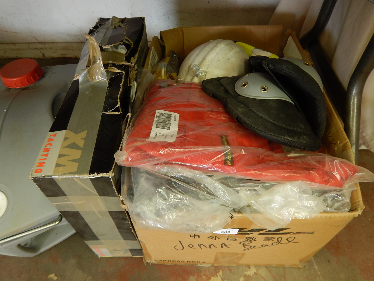 Appraisal: Various protective clothing including hard hat Hi-viz jackets overalls etc