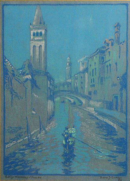 Appraisal: Pedro Joseph Lemos American - Early Morning Venice signed 'Pedro