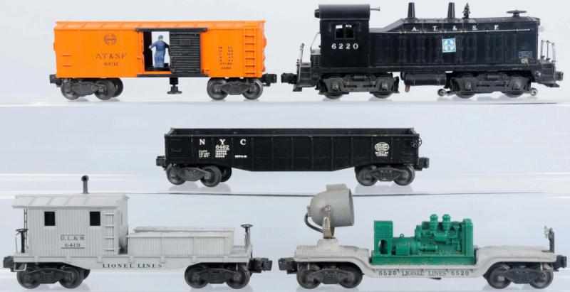 Appraisal: Lionel O- Gauge No Train Set Post-war Set consists of