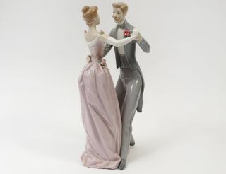 Appraisal: LLADRO PORCELAIN GROUP DANCERS Spanish Height