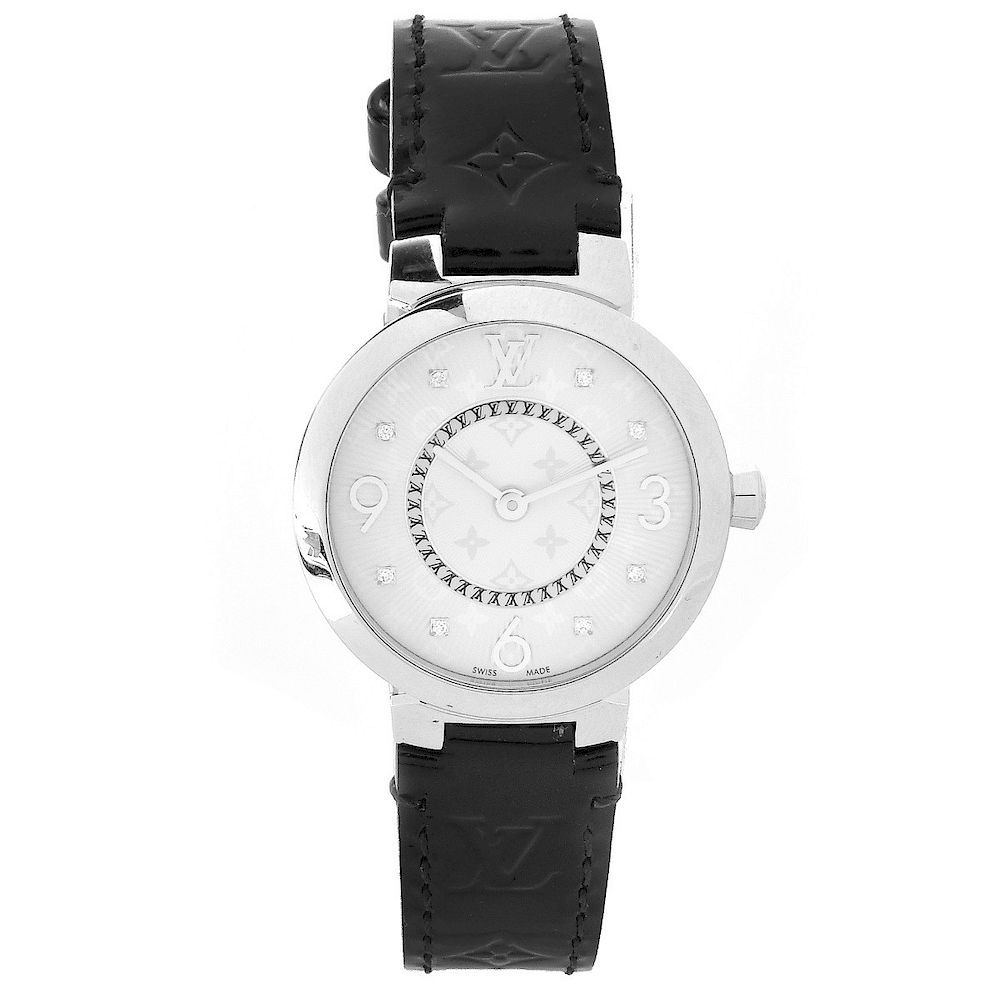 Appraisal: Louis Vuitton Tambour Slim Watch Louis Vuitton Tambour Slim Watch