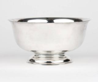 Appraisal: A Shreve Co sterling silver bowl after Paul Revere First