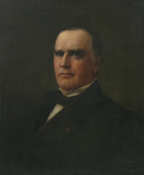 Appraisal: Darius Cobb American - Portrait of President William McKinley President