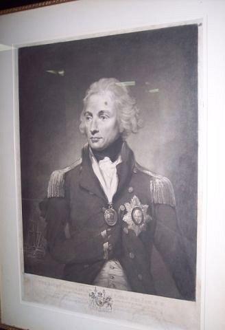 Appraisal: after J F AbbotPortrait of Nelsonmezzotint cm x cm x