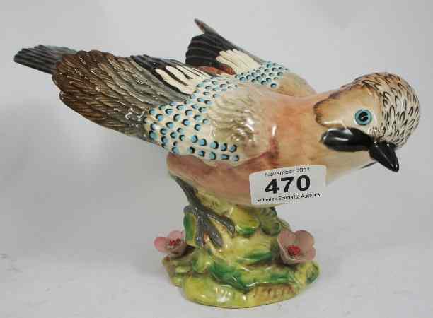 Appraisal: Beswick Large Jay first version with flowers embossed to base