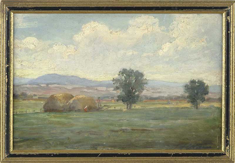 Appraisal: JOSEPH W GIES American - COLORADO LANDSCAPE Oil on board