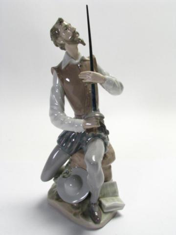 Appraisal: Lladro porcelain figurine Don Quixote Oration with original box