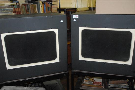 Appraisal: TWO SPEAKERS Property from the home of Westport Ct artist