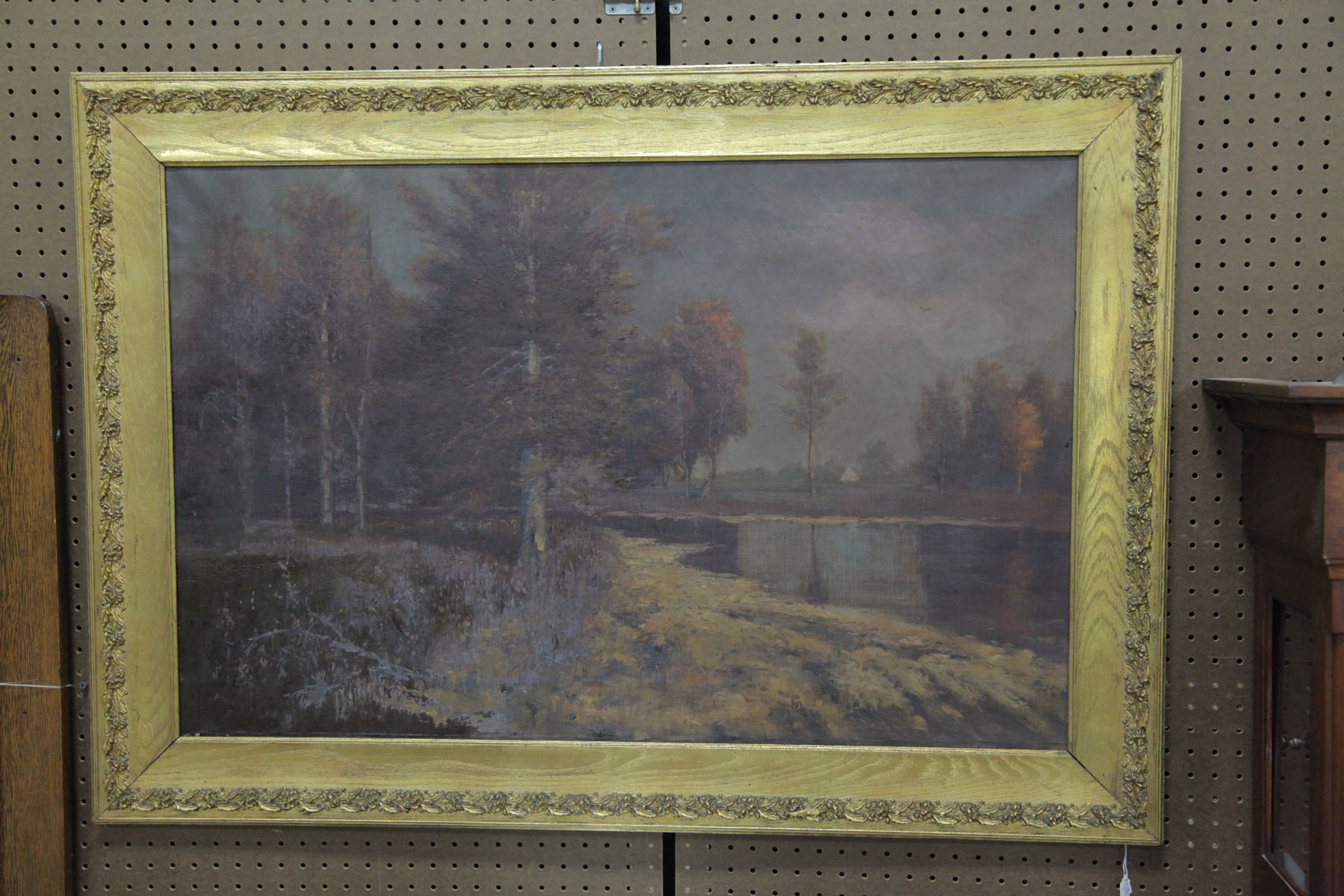 Appraisal: TWO PAINTINGS BY DORA G MCCOLLISTER - Ohio late th