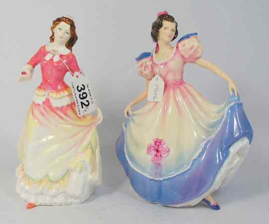 Appraisal: Royal Doulton Figures Susan HN and Angela HN both Collectors