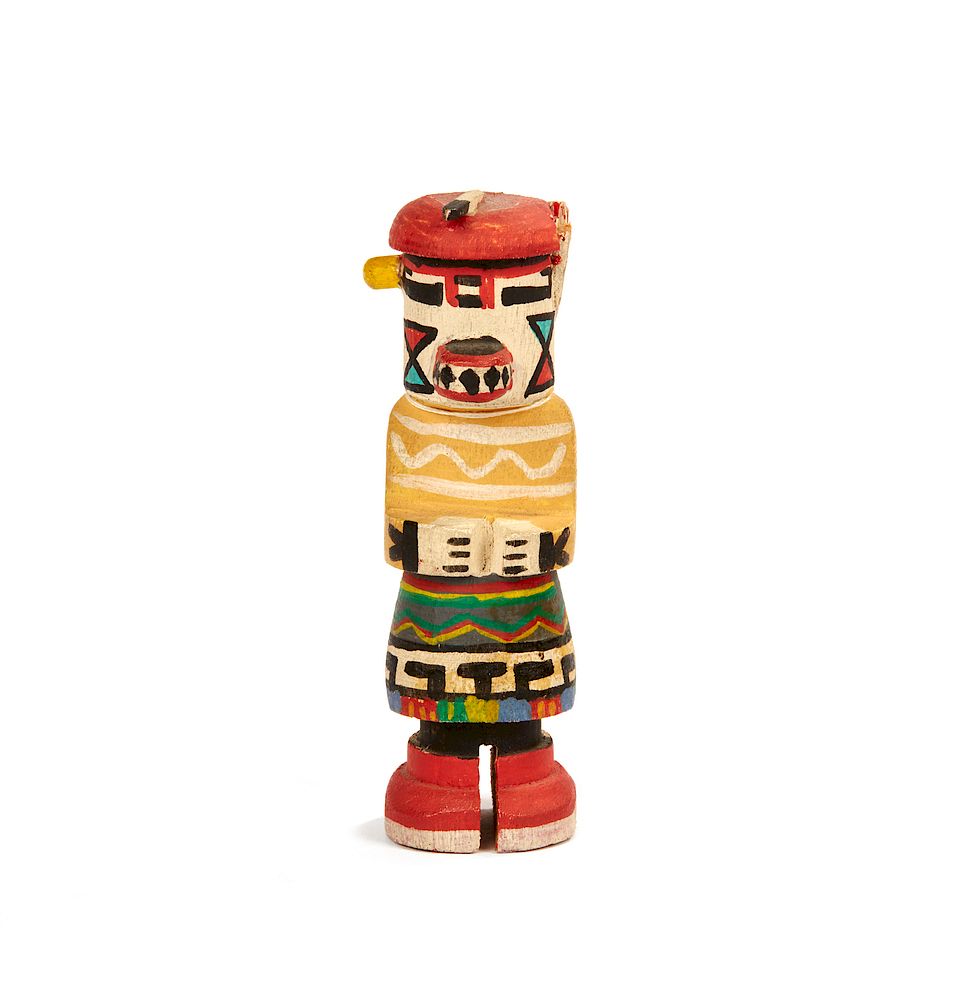 Appraisal: Rt Navajo Kwivi-style Kachina Nihiyo Rt Najavo Kwivi-style Kachina Nihiyo