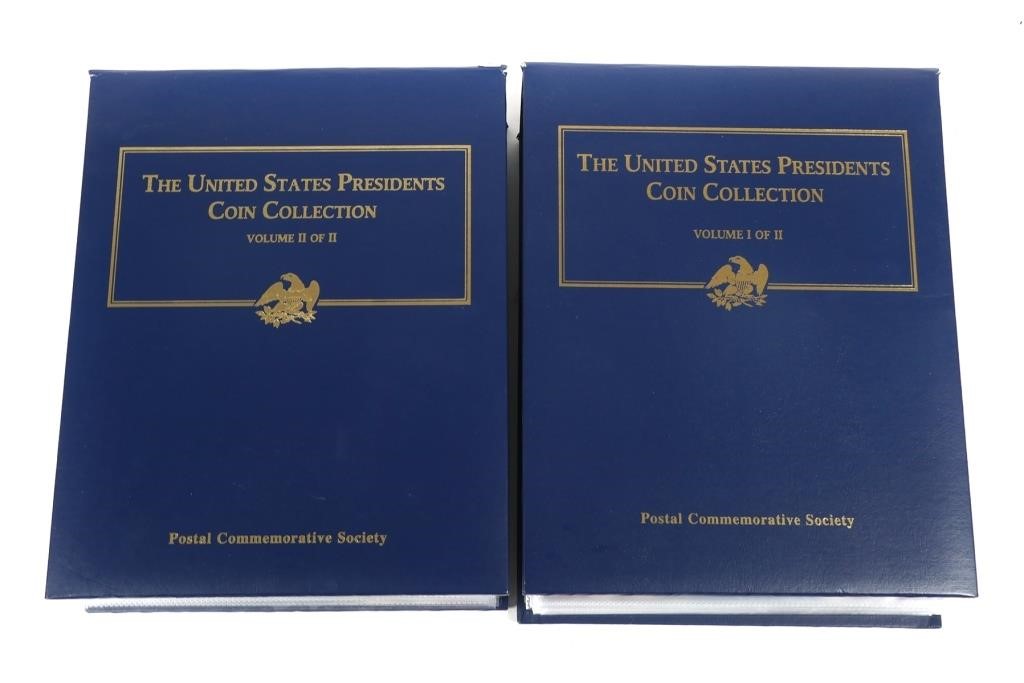 Appraisal: United States Presidents Coin Collection Volumes and by the Postal