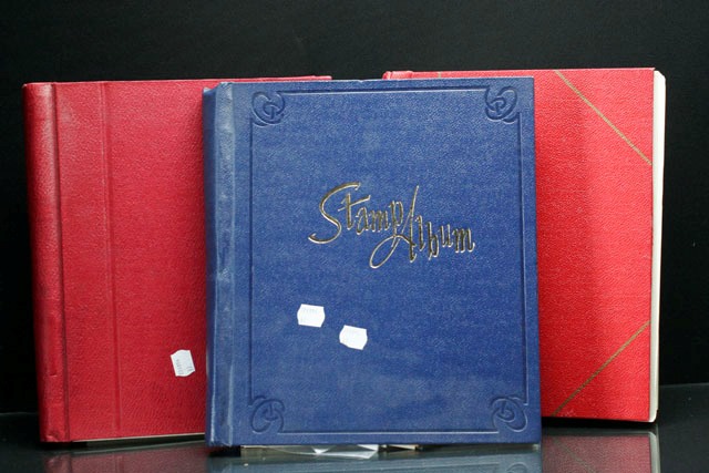 Appraisal: Three binders of stamps Australia British Commonwealth mint and used