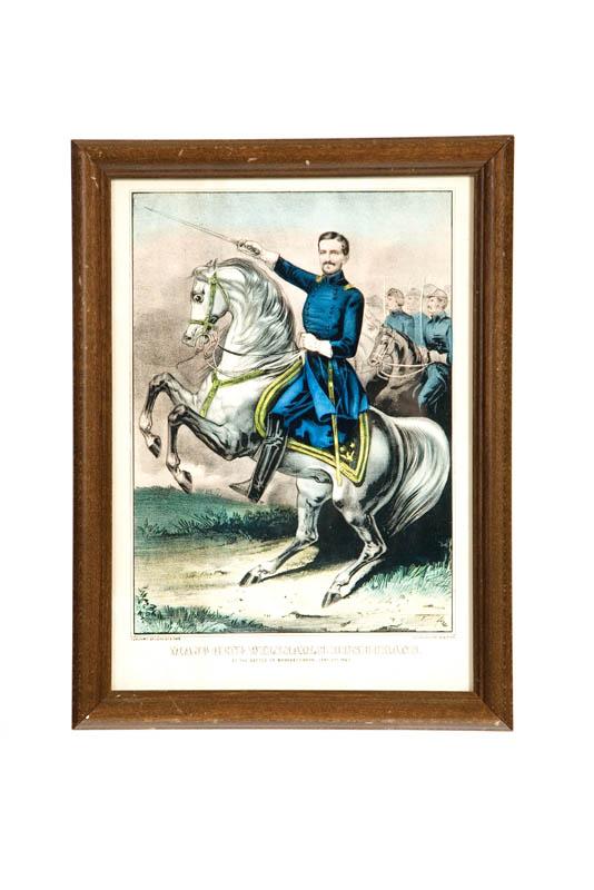 Appraisal: MAJR GENL WILLIAM S ROSECRANS BY CURRIER AND IVES NEW